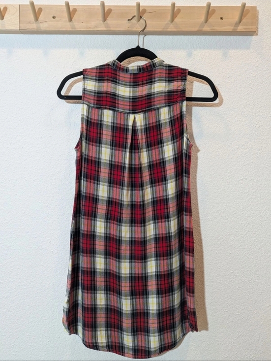 Splendid Plaid Dress Lightweight - Picture 2 of 3